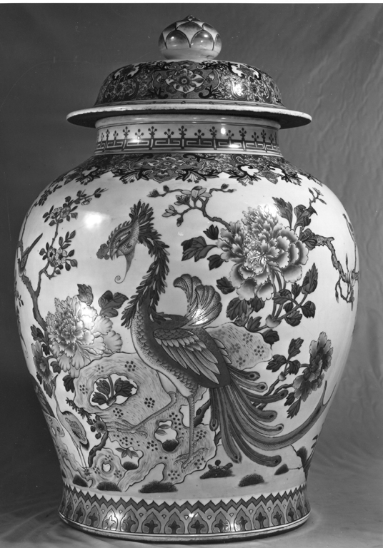 vaso - manifattura di Edmond Samson (seconda metà sec. XIX)