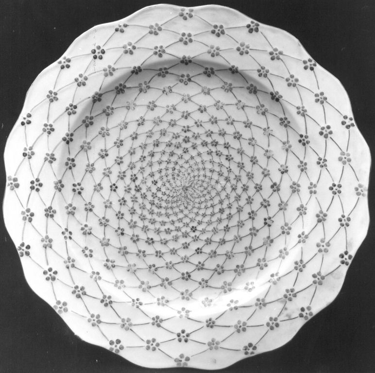 piatto - manifattura di San Pietroburgo (sec. XIX)