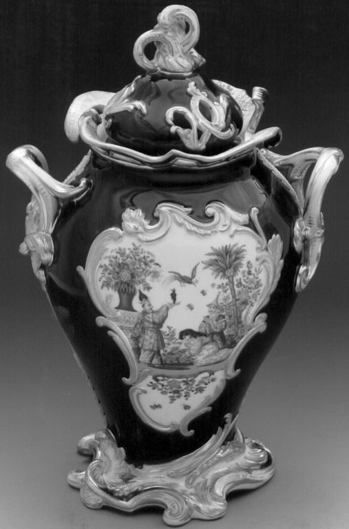 vaso - manifattura di Meissen (sec. XVIII)