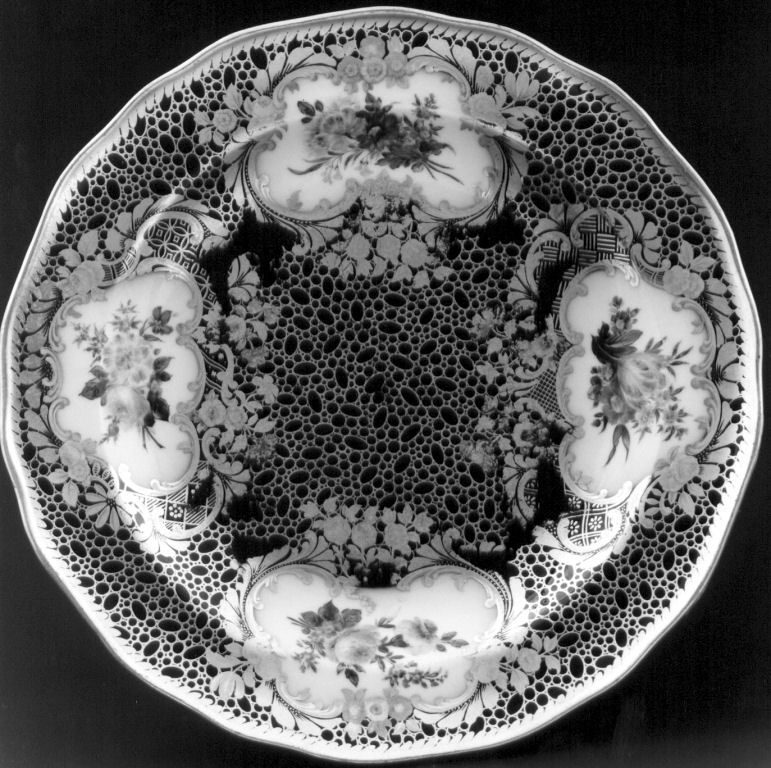 piatto - manifattura di San Pietroburgo (sec. XIX)