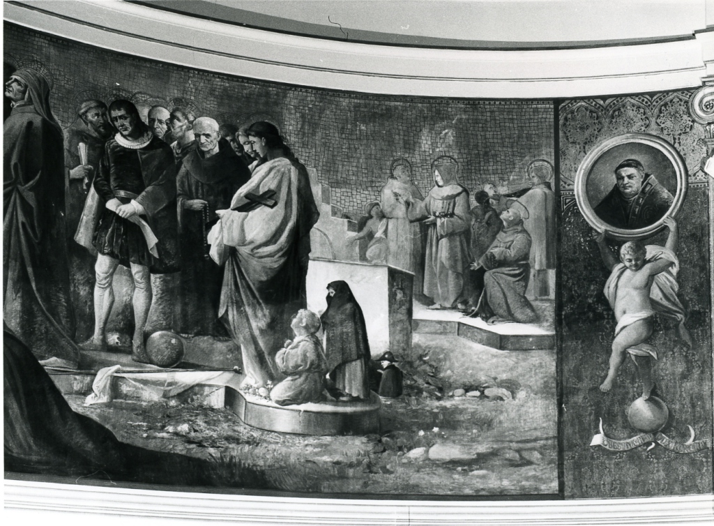 apoteosi dell'Ordine francescano (dipinto) di Loffredo Bonaventura (ultimo quarto sec. XIX)