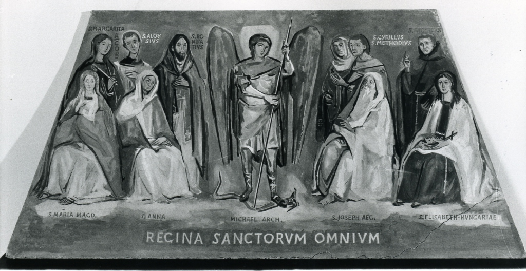 dipinto, ciclo di Alessandrini Adriano (prima metà sec. XX)