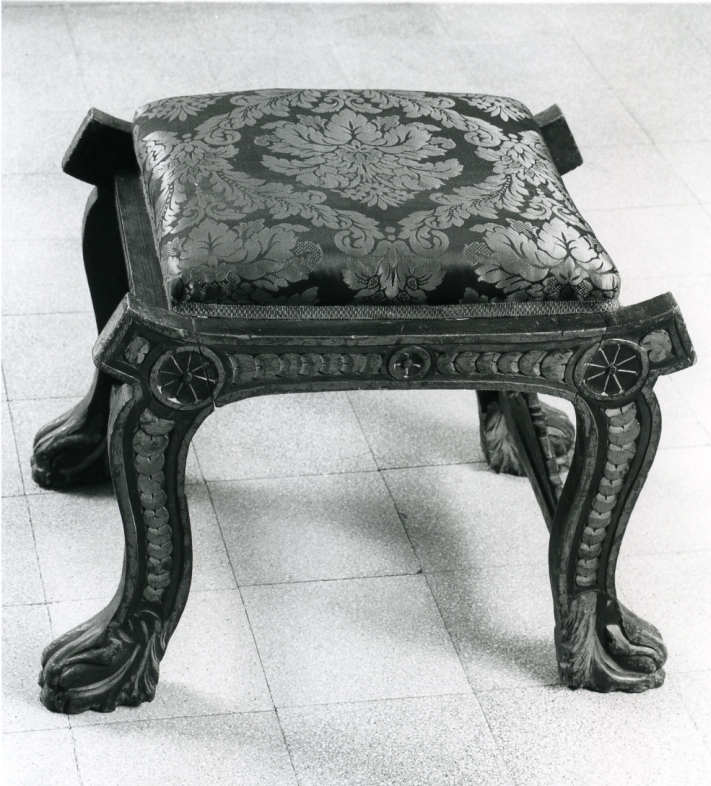 sedia - manifattura romana (sec. XX)