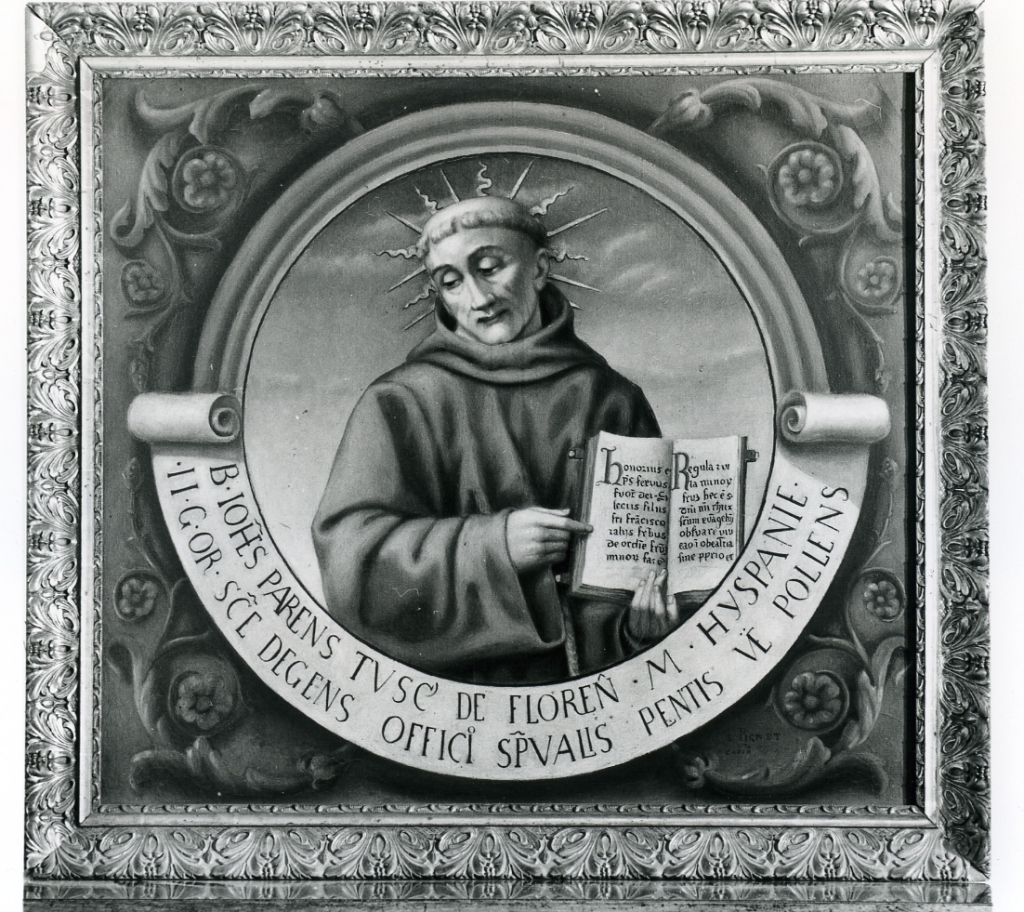 Beato Giovanni Parente (dipinto) di Pignet Eugenia (prima metà sec. XX)