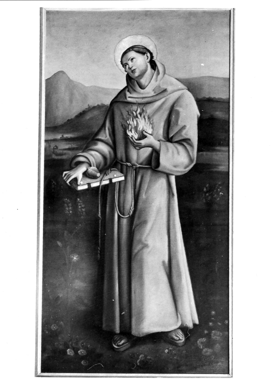 Sant'Antonio (dipinto) di Pignet Eugenia (inizio sec. XX)