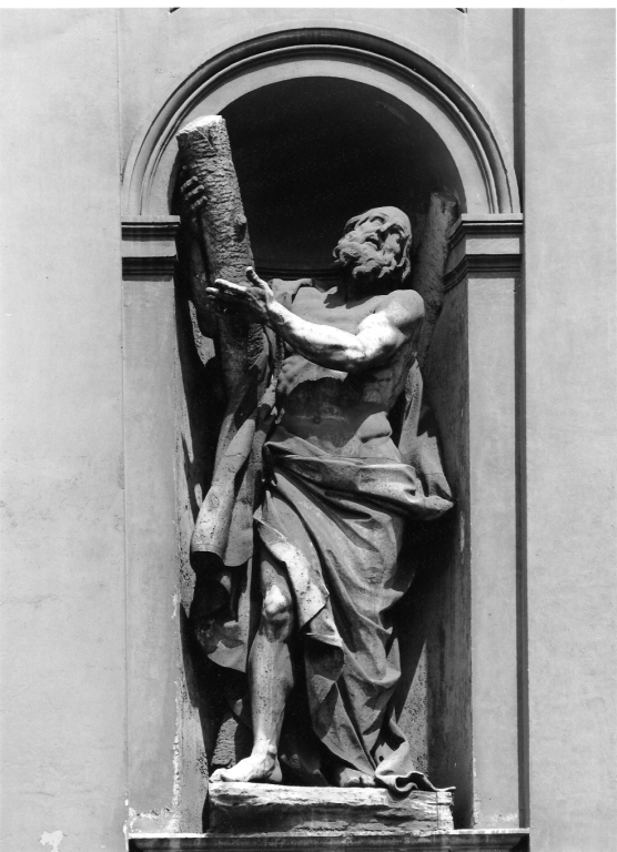 Sant'Andrea (statua) di Breton Luc François (sec. XVIII)