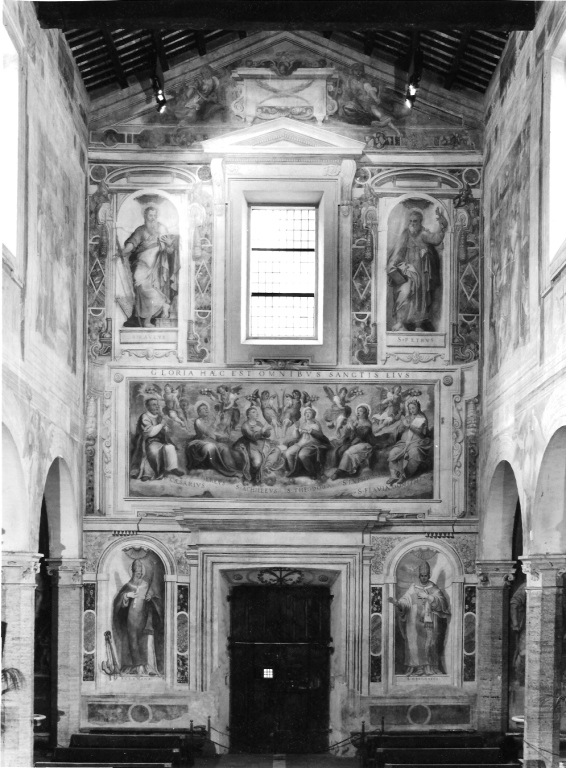 santi martiri (dipinto, ciclo) di Roncalli Cristoforo detto Pomarancio (cerchia) (fine sec. XVI)