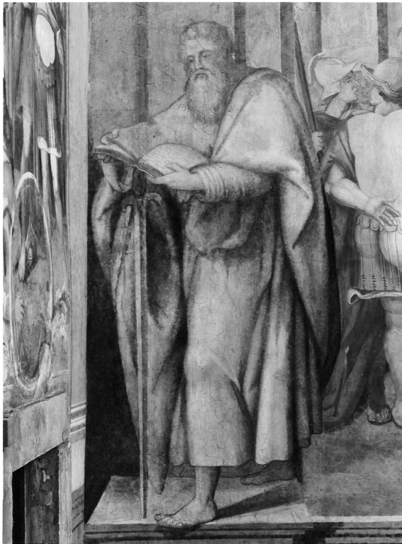 San Mattia (dipinto, elemento d'insieme) - ambito romano (fine sec. XVI)