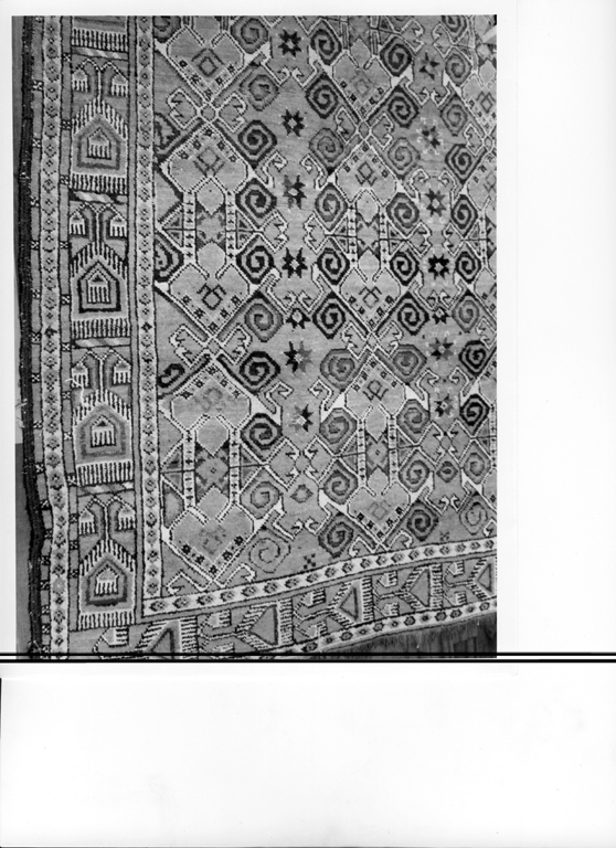 tappeto - ambito mediorientale (sec. XIX)
