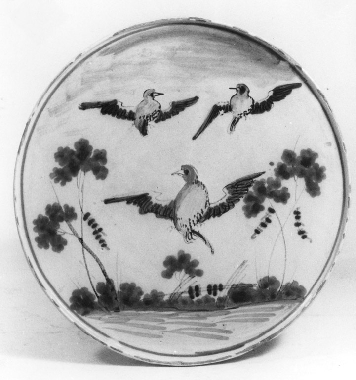 alzata - manifattura di Savona (sec. XVIII)