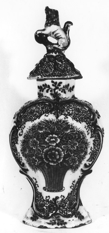 vaso - manifattura di Delft (sec. XVIII)