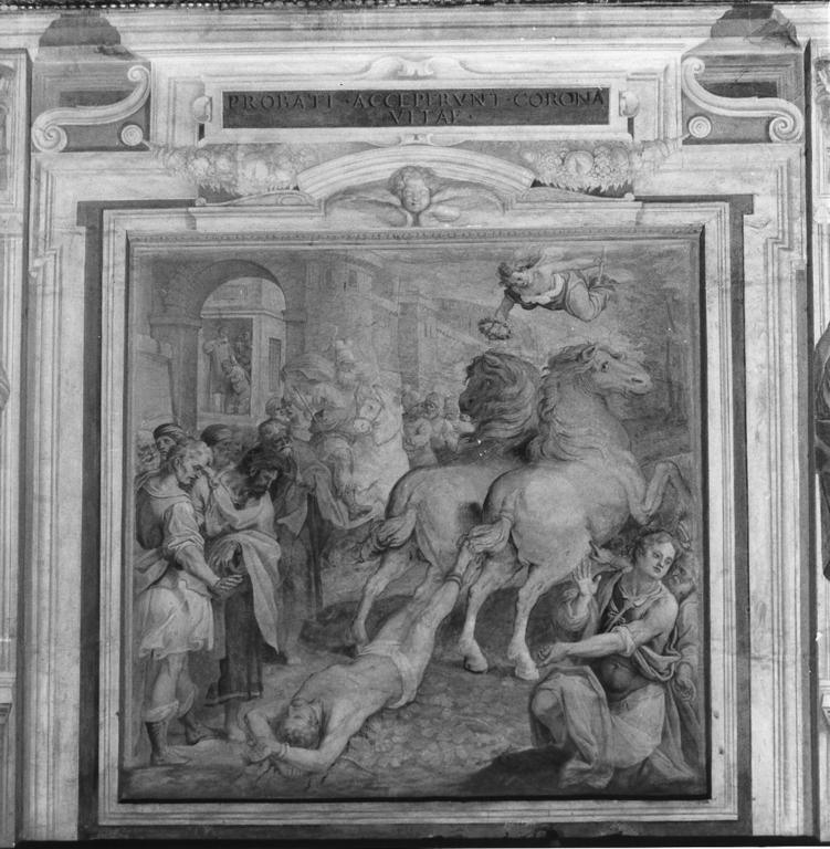 martirio di Sant'Ippolito (dipinto, ciclo) di Cesari Giuseppe detto Cavalier d'Arpino (attribuito), Rossetti Cesare (attribuito) (sec. XVII)