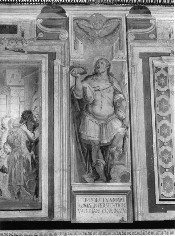 Sant'Ippolito (dipinto, ciclo) di Cesari Giuseppe detto Cavalier d'Arpino (attribuito), Rossetti Cesare (attribuito) (sec. XVII)