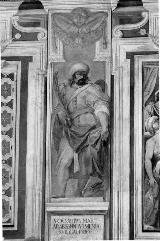 San Cesareo martire sotto Galerio (dipinto, ciclo) di Cesari Giuseppe detto Cavalier d'Arpino (attribuito), Rossetti Cesare (attribuito) (sec. XVII)
