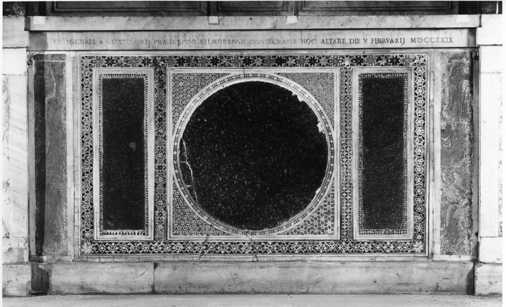 paliotto, serie di Longo Stefano (attribuito) (sec. XVII)