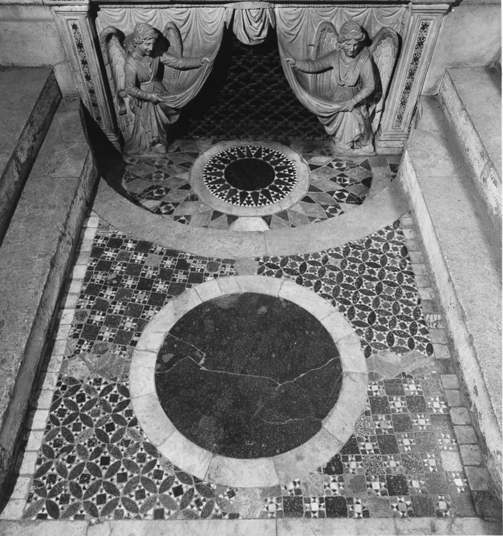 pavimento cosmatesco, complesso decorativo di Cosmati (bottega) (metà sec. XIII)
