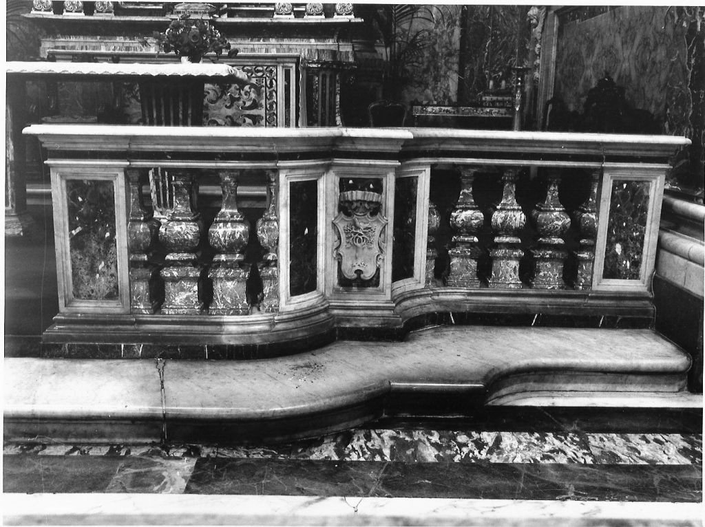 balaustrata - ambito romano (sec. XVIII)