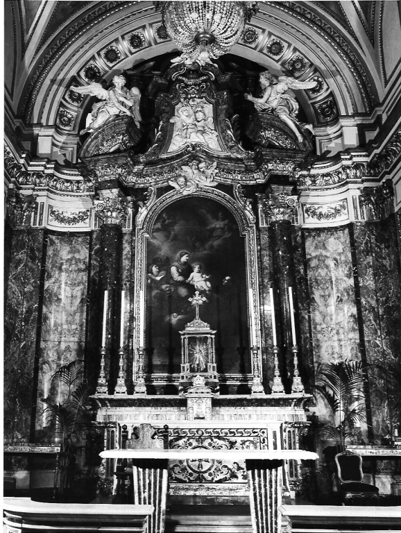 altare, insieme - ambito romano (sec. XVIII)