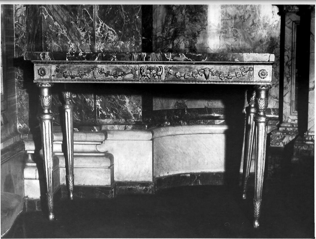 tavolo - ambito italiano (fine sec. XVIII)