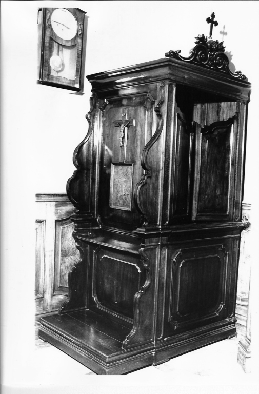 confessionale - ambito romano (sec. XIX)