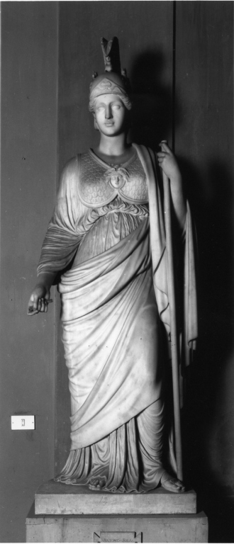 Minerva (scultura) di Solà Antonio (prima metà sec. XIX)