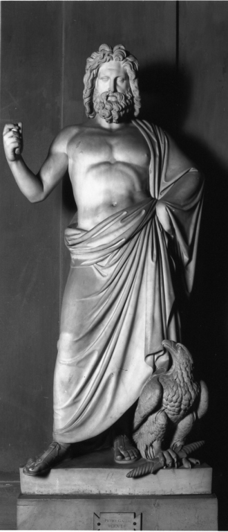 Giove (scultura) di Galli Pietro (secondo quarto sec. XIX)
