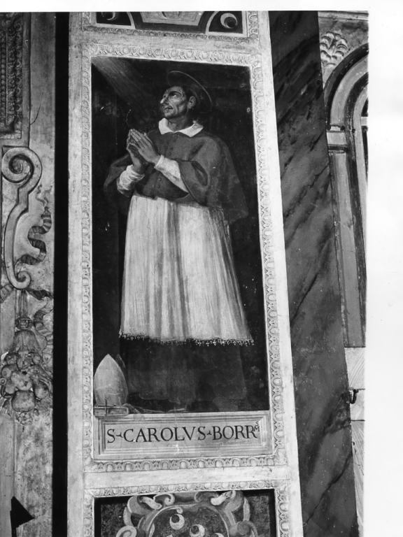 San Carlo Borromeo (dipinto) - ambito romano (sec. XVII)