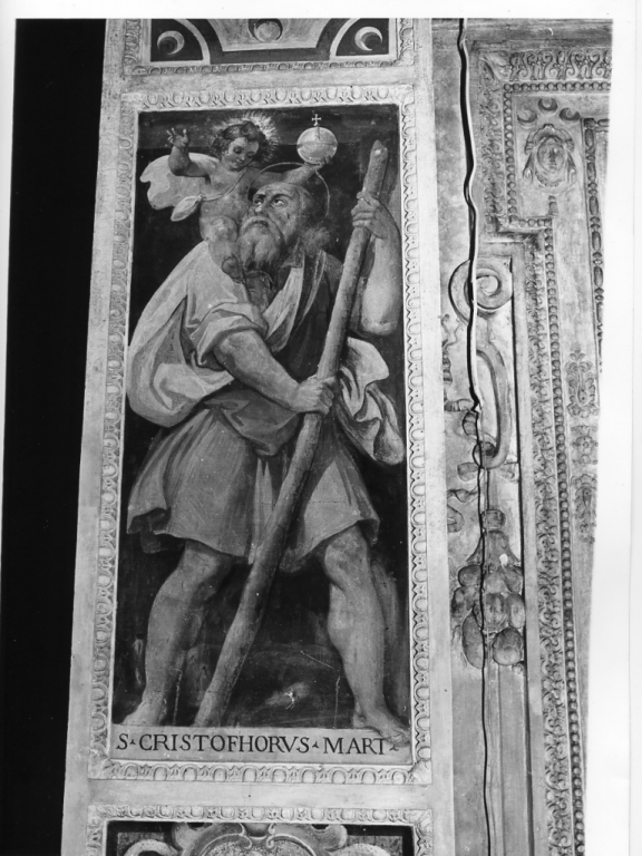 San Cristoforo (dipinto) - ambito romano (sec. XVII)