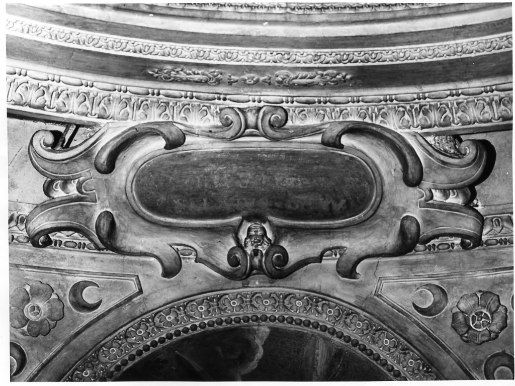 soffitto dipinto - ambito romano (sec. XVII)