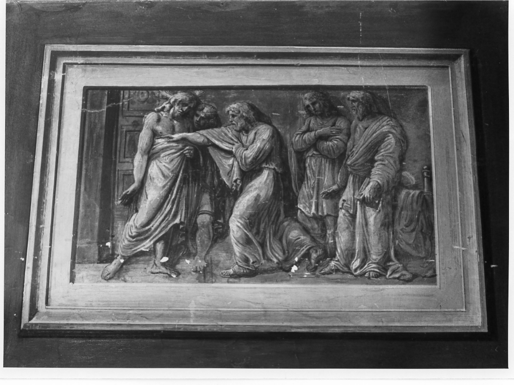 incredulità di San Tommaso (dipinto) di Angeloni Giovanni (sec. XVIII)