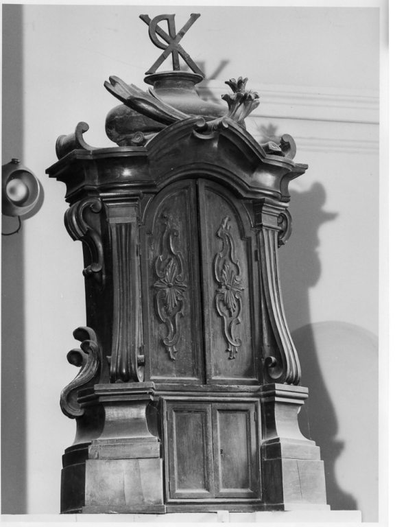 reliquiario architettonico - ad altarolo, serie - ambito romano (sec. XVIII)