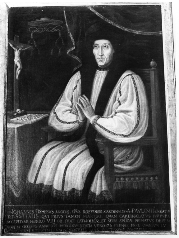 ritratto di Giovanni Fisher (dipinto) - ambito romano (sec. XVI)