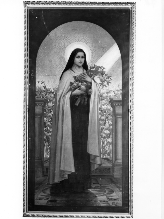 Santa Teresa del Bambino Gesù (dipinto) di Ballerini Ettore (primo quarto sec. XX)