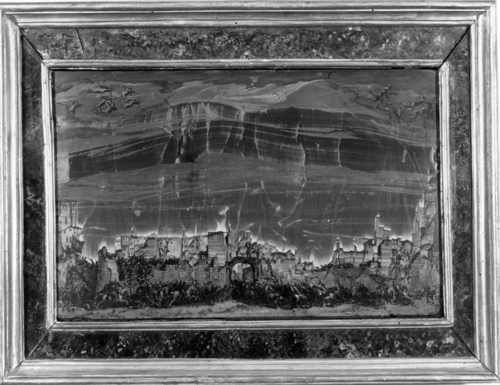 La presa di Gerusalemme (dipinto) di Tempesta Antonio (sec. XVII)