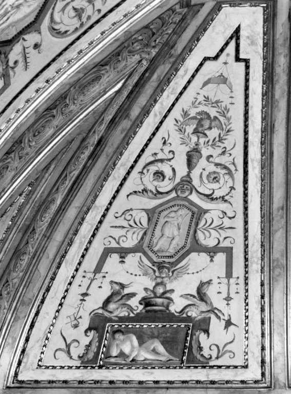 decorazione pittorica di Marchetti Giovanni Battista (sec. XVIII)