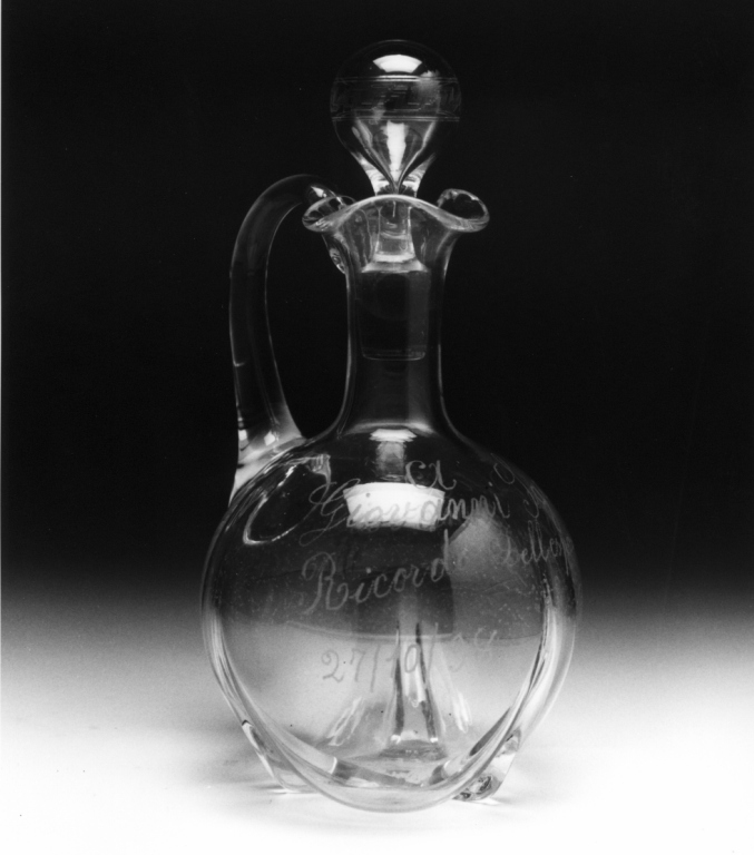 caraffa - produzione italiana (sec. XIX)