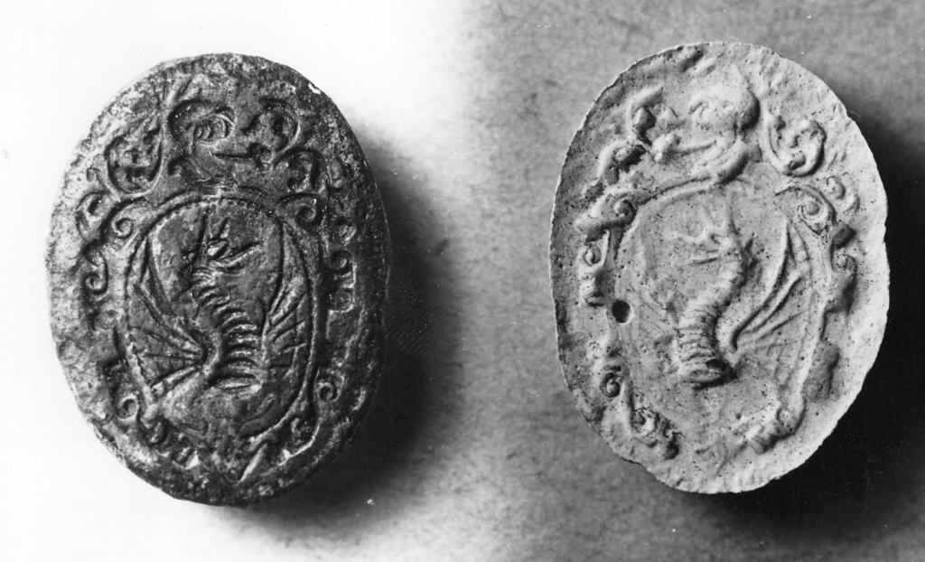 sigillo - ambito italiano (secc. XII/ XIV)