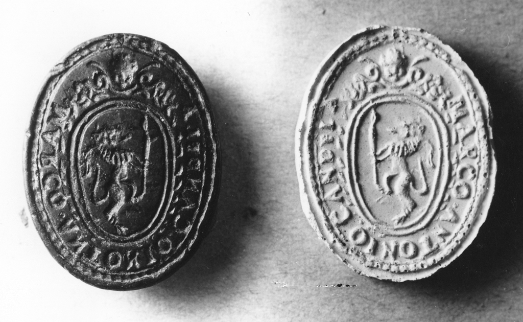 sigillo - ambito italiano (secc. XII/ XIV)