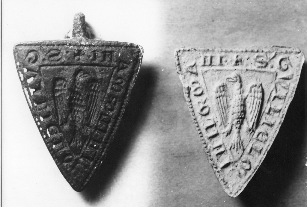 sigillo - ambito italiano (secc. XII/ XIV)