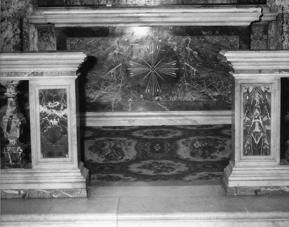 altare - a mensa - ambito romano (prima metà sec. XVI)