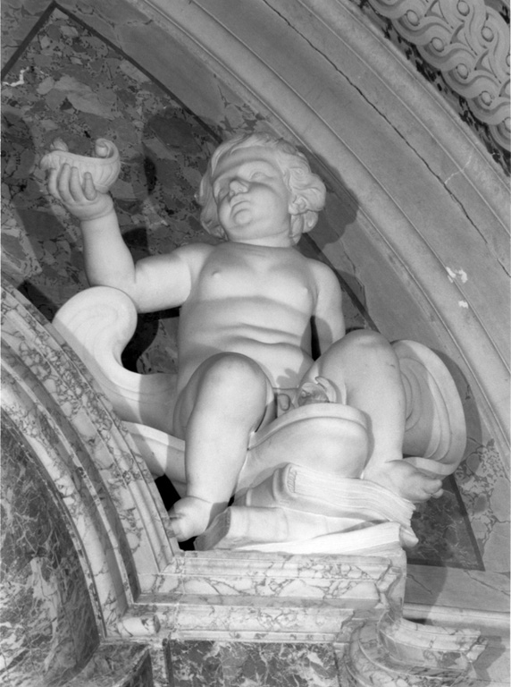 putto (statua, elemento d'insieme) di Guidi Domenico (attribuito) (sec. XVII)