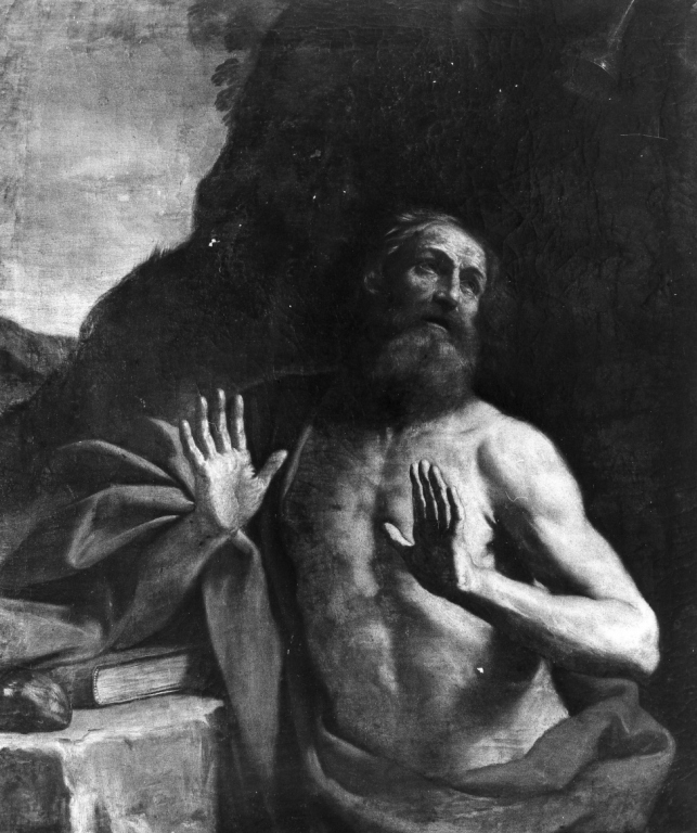 San Girolamo (dipinto) di Gennari Cesare (metà sec. XVII)