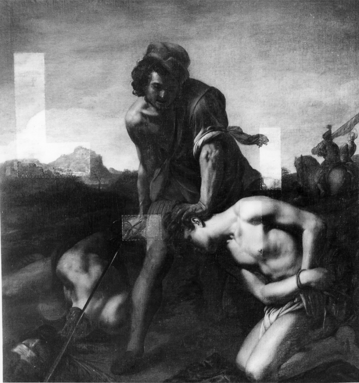 martirio dei Santi Nereo ed Achilleo (dipinto) di Riminaldi Orazio (primo quarto sec. XVII)