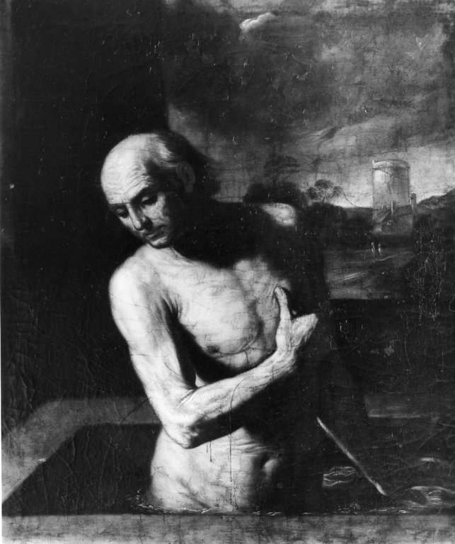 Seneca svenato (dipinto) di Barbieri Giovan Francesco detto Guercino (scuola) (seconda metà sec. XVII)