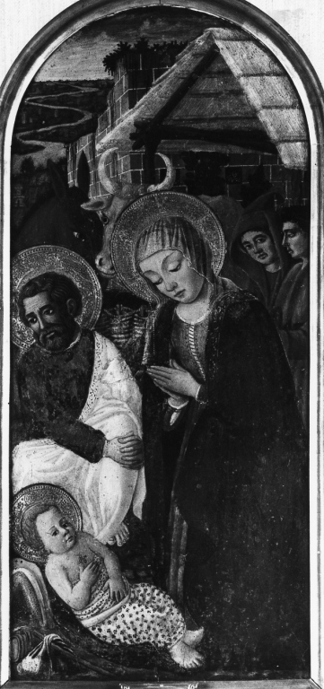 natività di Gesù (dipinto) - ambito toscano (seconda metà sec. XV)