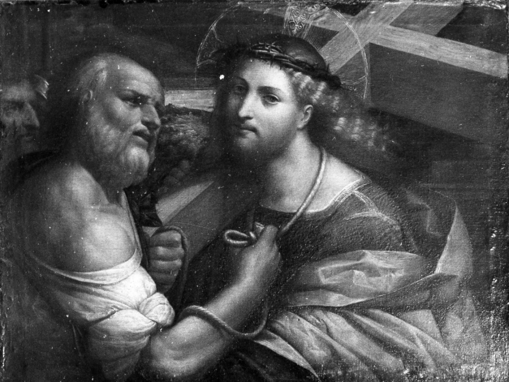 Cristo portacroce (dipinto) di Tisi Benvenuto detto Garofalo (primo quarto sec. XVI)