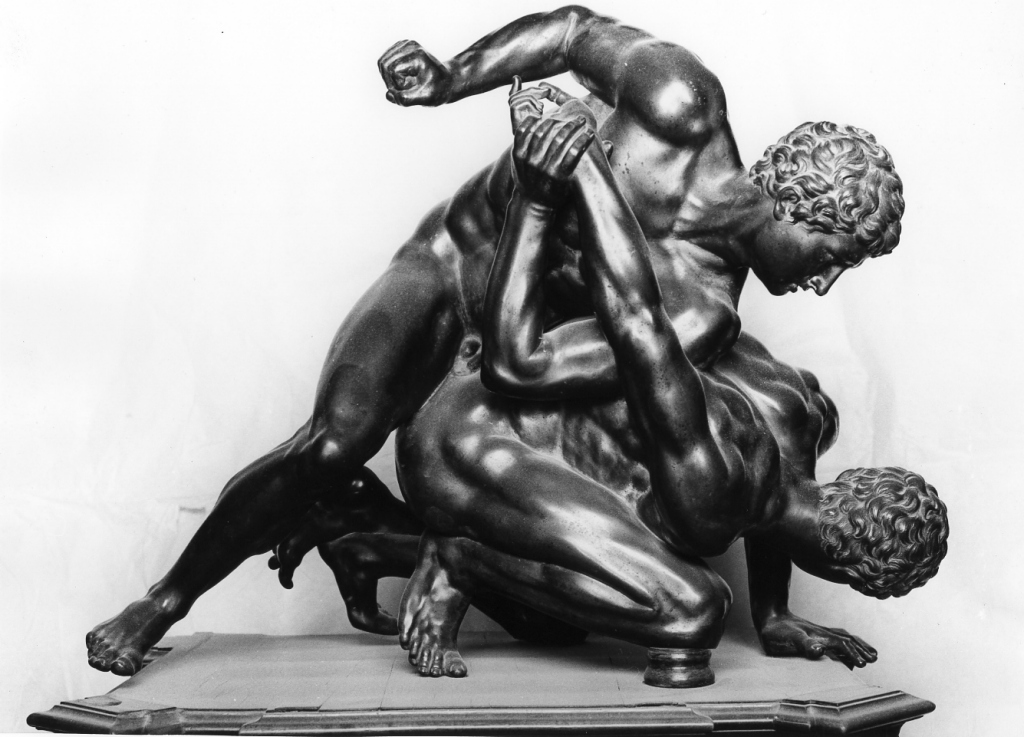 lottatori (scultura) - ambito tosco-romano (prima metà sec. XVIII)