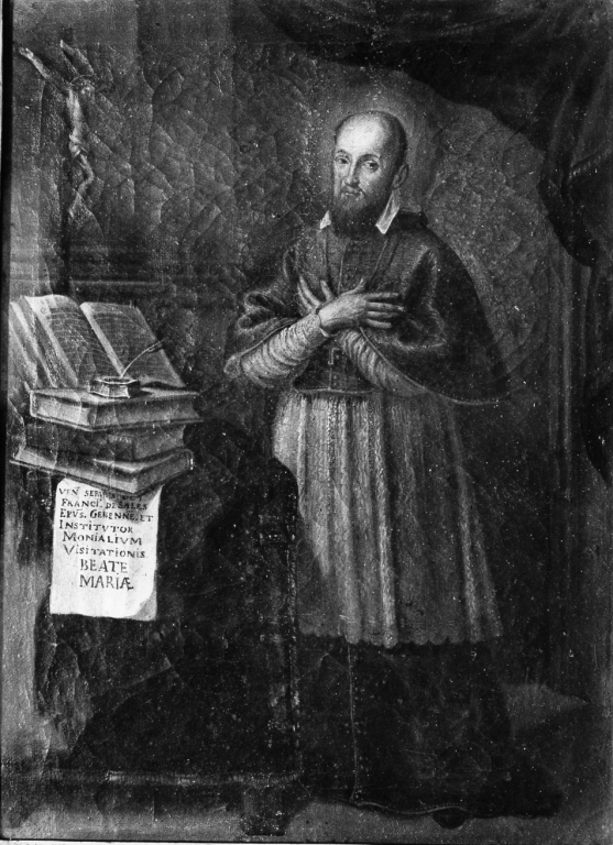 San Francesco di Sales (dipinto) - ambito romano (prima metà sec. XVII)