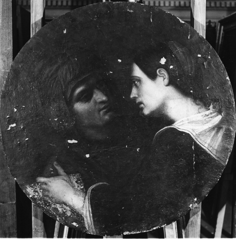 due figure (dipinto) - ambito veneto (prima metà sec. XVI)