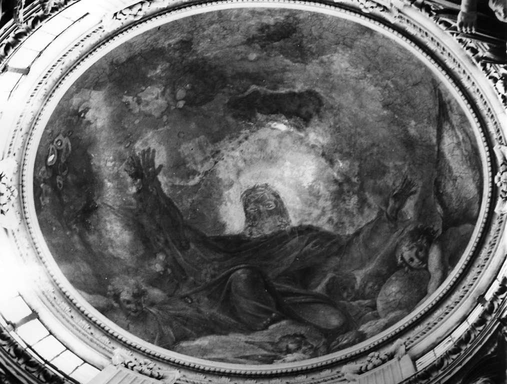 Padre Eterno ed angeli (dipinto) di Fusi Francesco (seconda metà sec. XVIII)